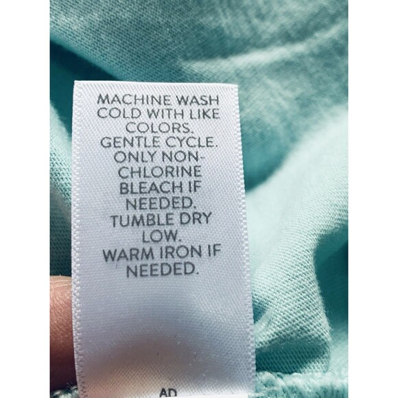 J. Jill Tank Top Women's Size XS Mint Green Gold Embroidered Sleeveless Boho - Picture 11 of 14